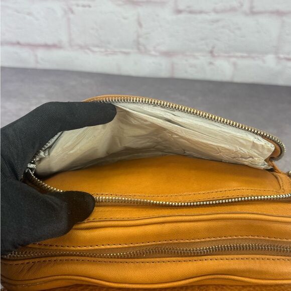 Phillip Lim 3.1 Minnie Tan Leather Lambskin Envelope Satchel - Picture 11 of 13